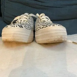 Keds Shoes Keds X Anthropologie Black And White Spotted